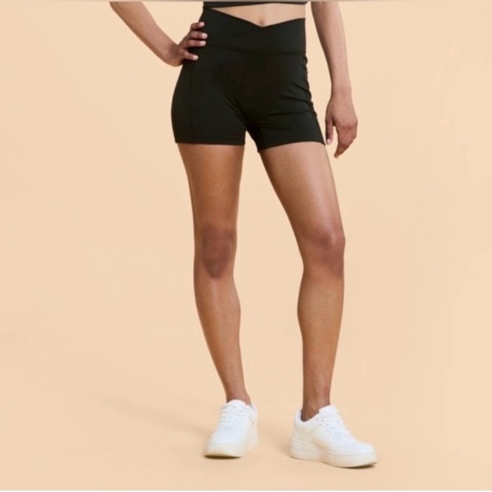 Women's Black Athletic Shorts
